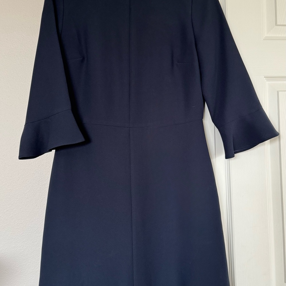 Banana Republic Dark Blue Long Sleeve Dress